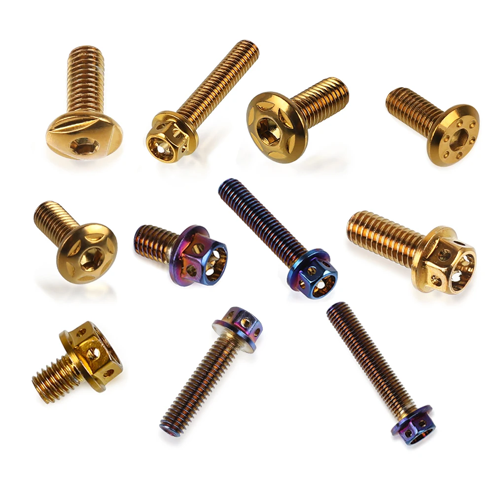 Motocicli Universali 10 Pezzi M8 * 10 M8 * 20 M6 * 10 M6 * 15 M6 * 25 M6 * 30 M6 * 35 M6 * 40 Vite Motore Per Yamaha Fzx 700 750 Fzs600 Fzs 600