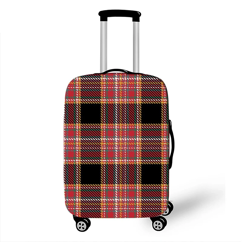 Simple Stripe Luggage Cover Travel Accessories Elastic Suitcase Protective Covers For 18-32'' Trunk Case Baggage Bag Dust | Багаж и
