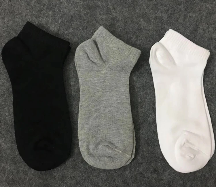 

small pony 3 pairs/lot Summer Style Cotton Short Socks For Men Embroidery High Quality Sports Male Socks Size