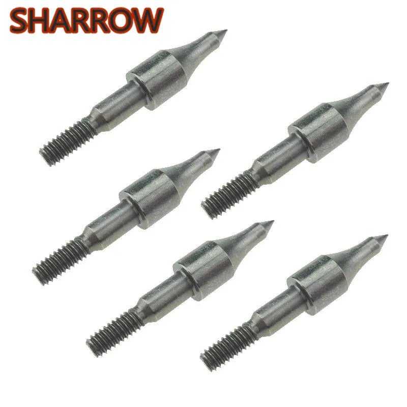 

50Pcs 100Grain Archery Arrowheads Target Broadheads Metal Point Tips Arrow Head For Targeting Shooting Practice Accessories