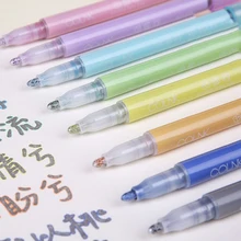 

8 Colors Double Line Outline Art Pen Marker Pen DIY Graffiti Outline Markers Pen Highlighter Scrapbook Bullet Diary Poster Card