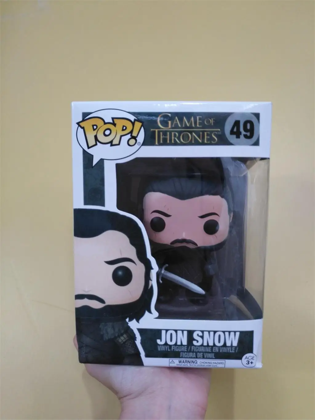 Funko поп Игра престолов характер Джон Сноу Stark Бран Старк тормунд 10 см ПВХ фигура виниловая кукла игрушки - Цвет: 49 with box