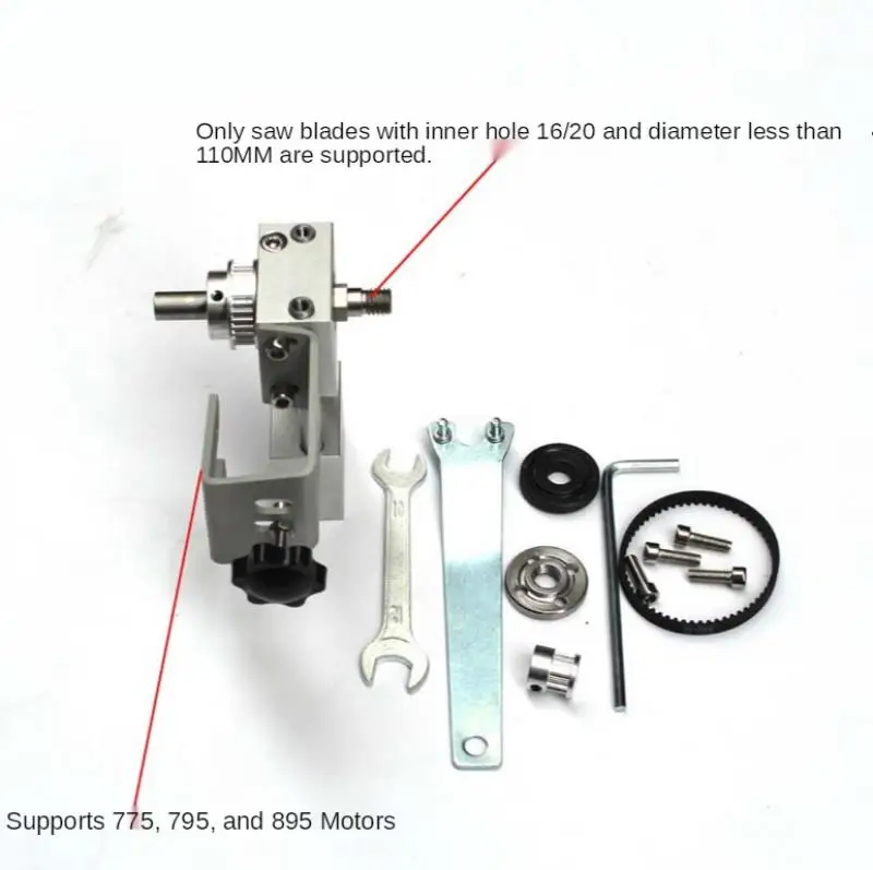 Mini Table Saw Lifting Spindle Diy Small Table Saw Spindle Lifting Shaft Precision Saw Bearing Seat solange seat at the table 2lp columbia 310002