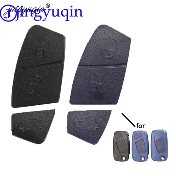 

jingyuqin Blue Black Replacement 2/3 Buttons Car Remote Key Shell Button Pad For Fiat Punto Panda Stilo