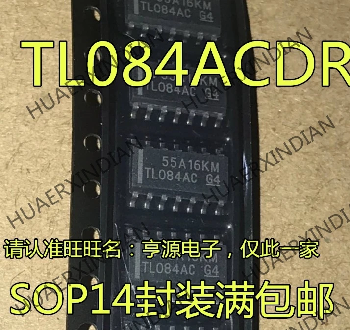 10 шт./лот Новинка TL084ACDR TL084AC TL084 SOP14 в