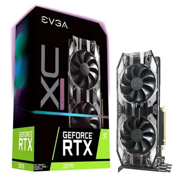 Carte Graphique Gaming Evga NVIDIA RTX 2070 8 GB GDDR6 1725 MHz