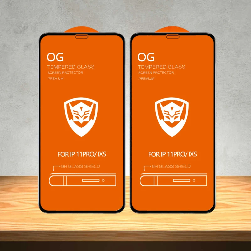 US $1.402.00 2000pcs King Kong Armor OG Big Curved Full Glue Tempered Glass For Iphone Xs Max 11 Pro Max 6 6s 7 8 Plus X XR Screen Protector
