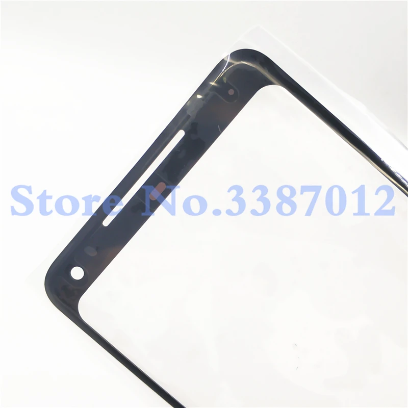 10 шт. для Google Pixel 2 XL передняя стеклянная линза Pixel2 XL Pixel 2XL внешняя Сенсорная панель Крышка для Google Pixel2 XL объектив переднего экрана