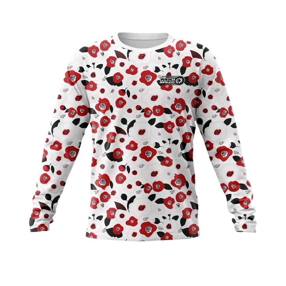 thumbnail image 1 of Maillot de manga larga para hombre, camiseta negra Mpc Speed Motocross, ciclismo todoterreno, Dirt Bike, ATV, MTB, DH Racing, 1 of 5