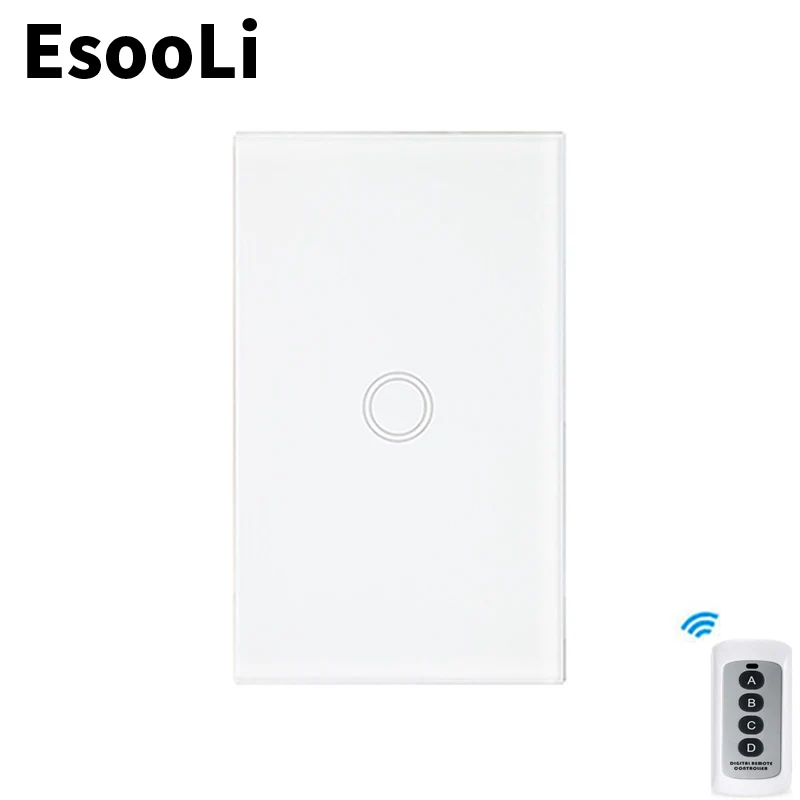 EsooLi дистанционный сенсорный выключатель US/AU стандартный умный дом для