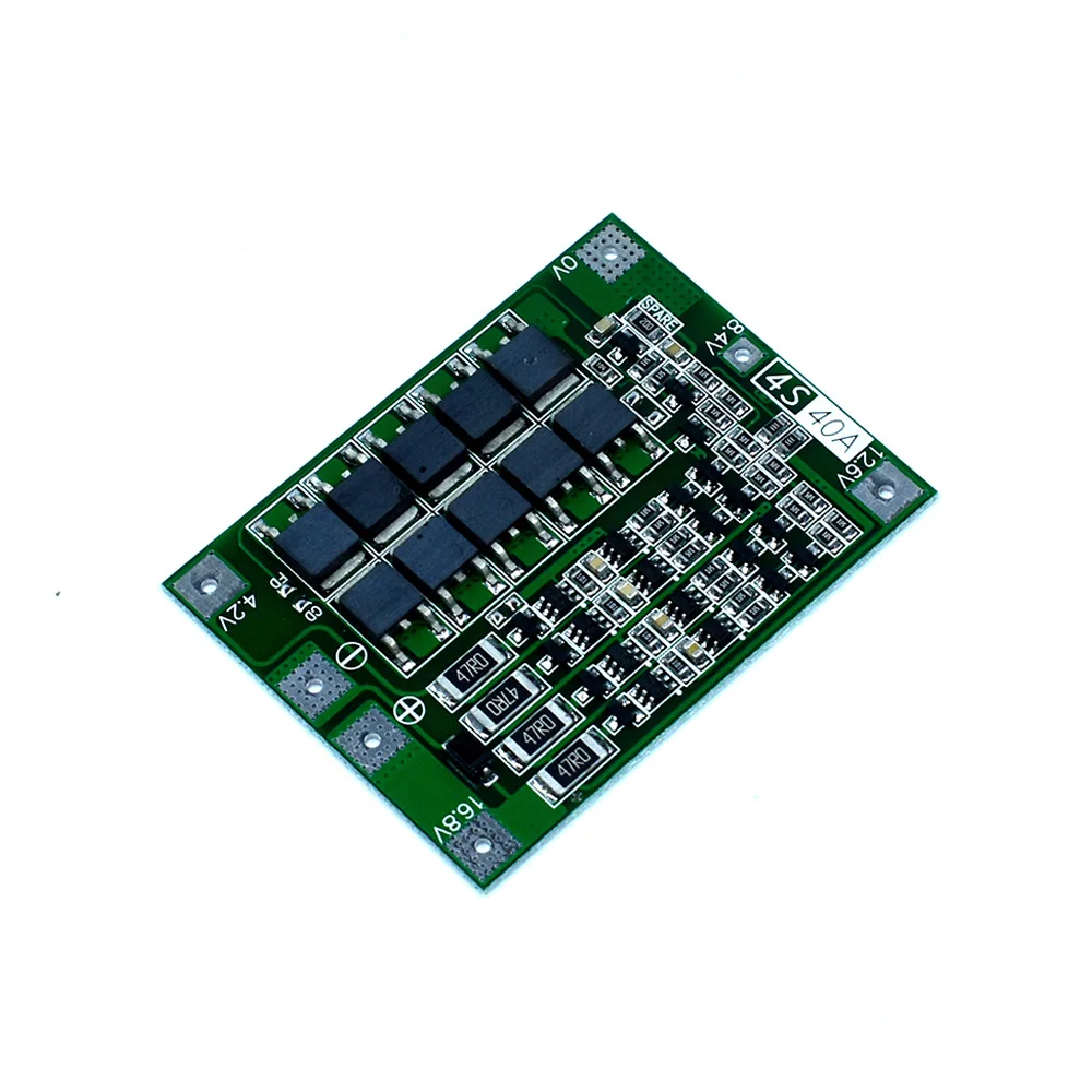 4S 40A литий-ионный литиевый аккумулятор BMS Щит защиты печатной платы модуль сбалансированная Версия абсолютно и высокое качество