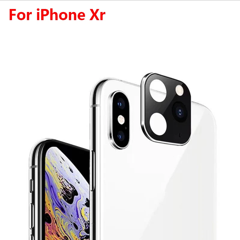 Для iPhone 11 Pro Max крышка объектива камеры защита мотыги для iPhone XS MAX XR X защита из титанового сплава Obiektyw - Цвет: camera capinha