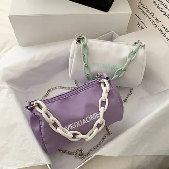 

Small bag female 2020 new Korean version of the wild portable messenger bag summer fashion simple one-shoulder small square bag