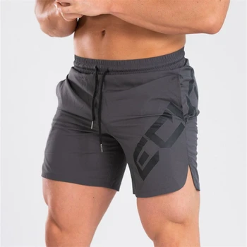 

2020 new Summer Mens Breathable Shorts Fitness Bodybuilding Fashion Casual Gyms male Joggers Workout Beach Slim short Pants