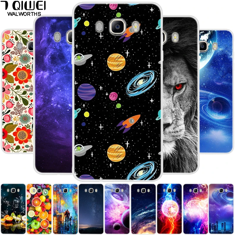 5.5'' for Samsung J7 2016 Case Silicone Soft TPU Back Cover for Samsung Galaxy J7 2016 Case J710F J710 J 7 2016 7J Fashion Slim photo
