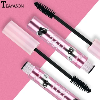 

Hot Professional Makeup Mascara Long Thick Curling Lengthening Waterproof Mascara Cosmetic Length Extension Black Eyelash 1pcs