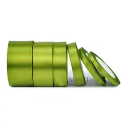 Luxurious Satin Ribbon for Gift Wrapping and DIY Crafts (25 Yards) (Army Green)