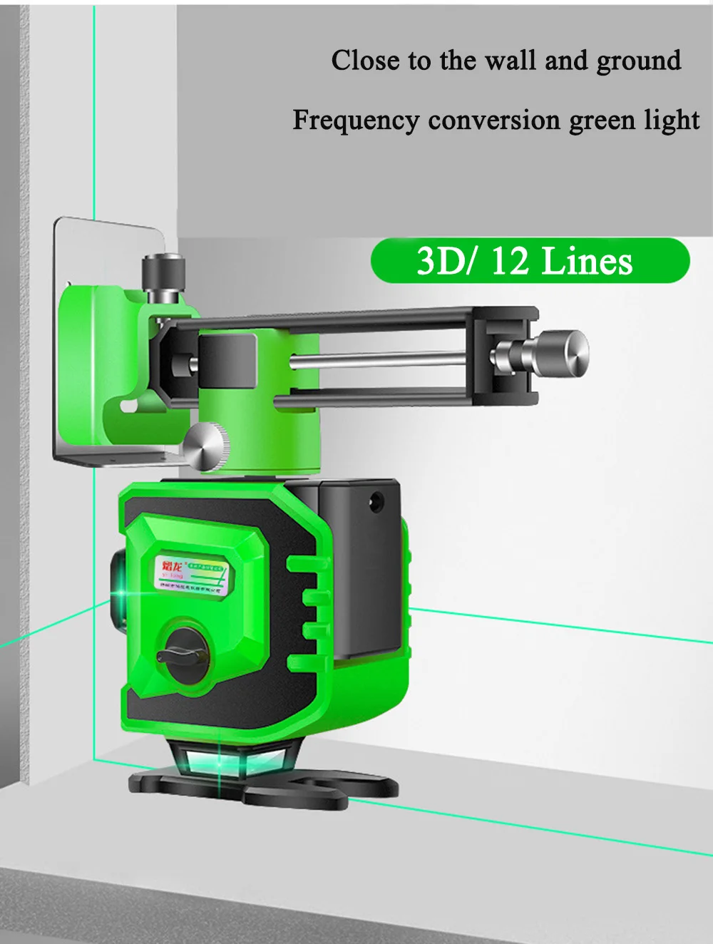 12 линий лазерный уровень 3D уровень самонивелирующийся 360 горизонтальный и вертикальный крест супер мощный зеленый лазерный уровень