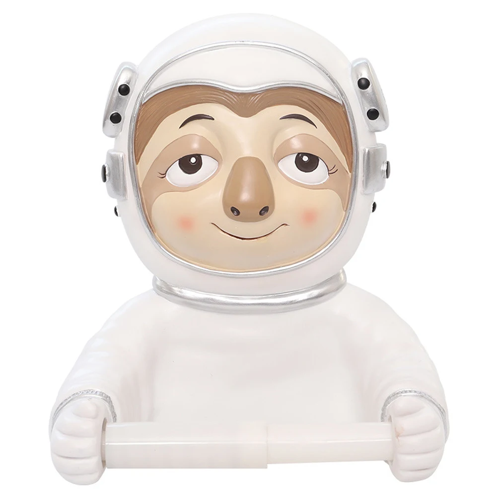 

Decorative Wall Mounted Cute Washroom Cartoon Animal Figurine Toilet Accessories Bathroom Storage Towel Resin Roll Paper Holder