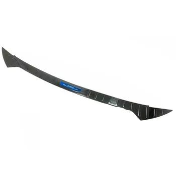 

For 2020 Peugeot 2008 Exterior Rear Bumper Protector Sill Trim Tail Trunk Guard Pedal Cover Stainless Car Styling Accessories