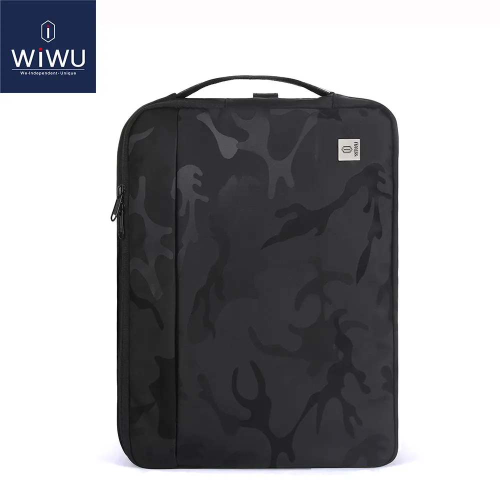 

WiWU Laptop Backpack Triple Design Camo Black 13.3 inch Laptop Bag for MacBook Pro 16 inch Waterproof Nylon Traveling Backpack