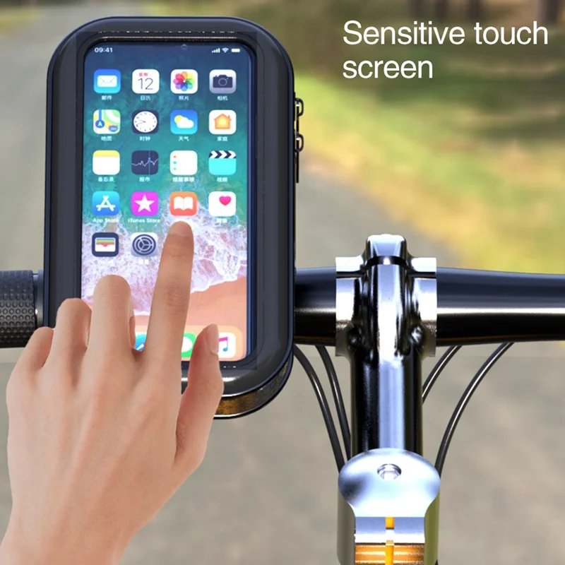 Мотоциклетная водонепроницаемая сумка GPS для мотоцикла сумка-держатель для телефона держатель велосипеда держателя телефона велосипед руль поддержка мото крепление слоты для карт