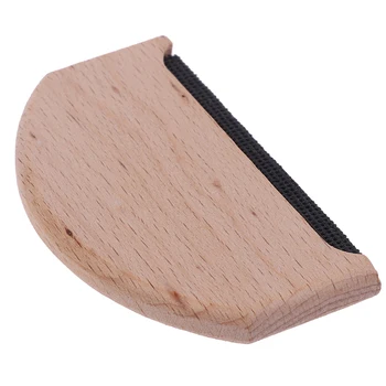 

1Pc Wooden Fabric Clothes Cashmere Sweater Handheld Dust Lint Removers Manual Portable Lint Trimmer Shaver Comb Garment