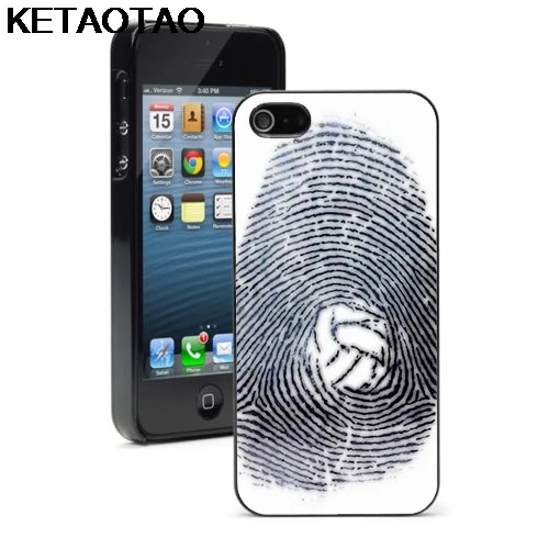 KETAOTAO Peace люблю волейбол девушки спортивный чехол для телефона s для iPhone 4 5S 6S 7 8 Plus X XS XR 11 Pro Чехол Мягкий ТПУ резиновый силиконовый - Цвет: Лаванда