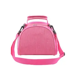 Водонепроницаемая школьная сумка на молнии с регулируемым ремнем для хранения через плечо, ткань оксфорд, износостойкая сумка для обеда