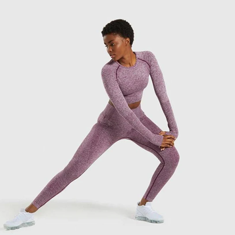 

High Waist Fitness Gym Leggings Women Seamless Hight Elastic Energy Workout Running Activewear Pants Sport Trainning Wear