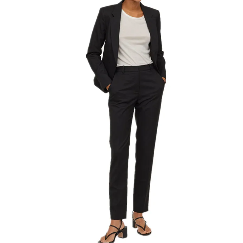 

Women's suit women's casual suit two-piece blazer+pants high-quality women's pants suits костюм женский брючный