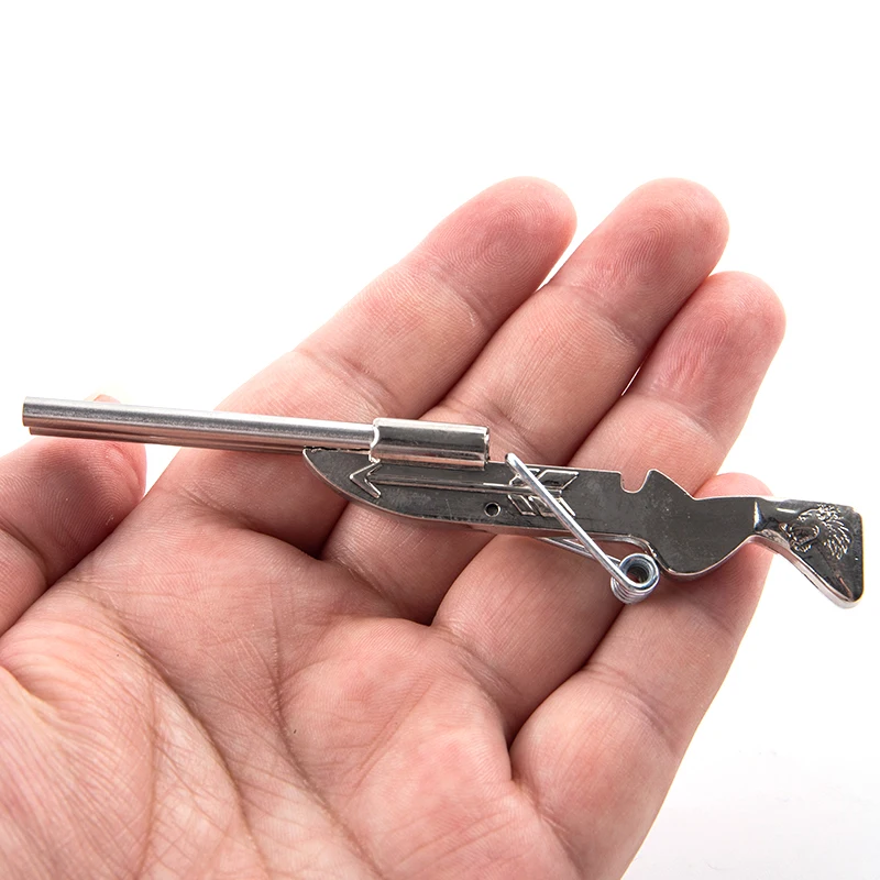 1pc Mini Toys Toothpick Launcher Mini Shotgun Toy Outdoor Funny Shooting Toys Hunting Decompression Squeeze Toy stress relief toys,toy gun,childrens toys