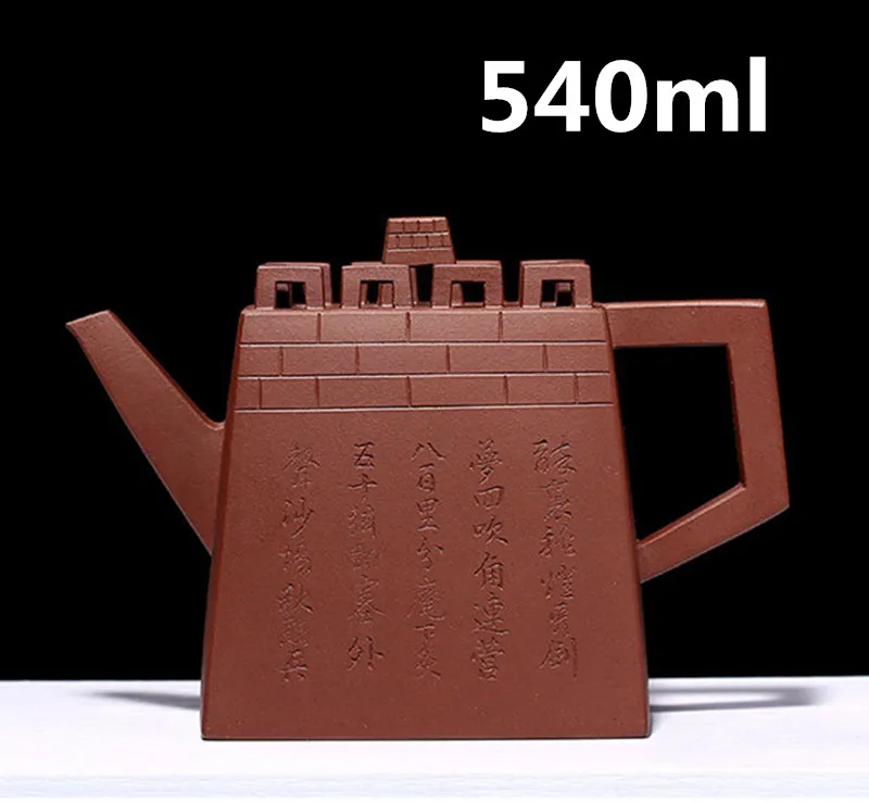 Teapot Infuser Handmade Tea Pot New Purple Clay Teapot Yixing Zisha Clay 540ml Top Selling High Quality Safe Packaging