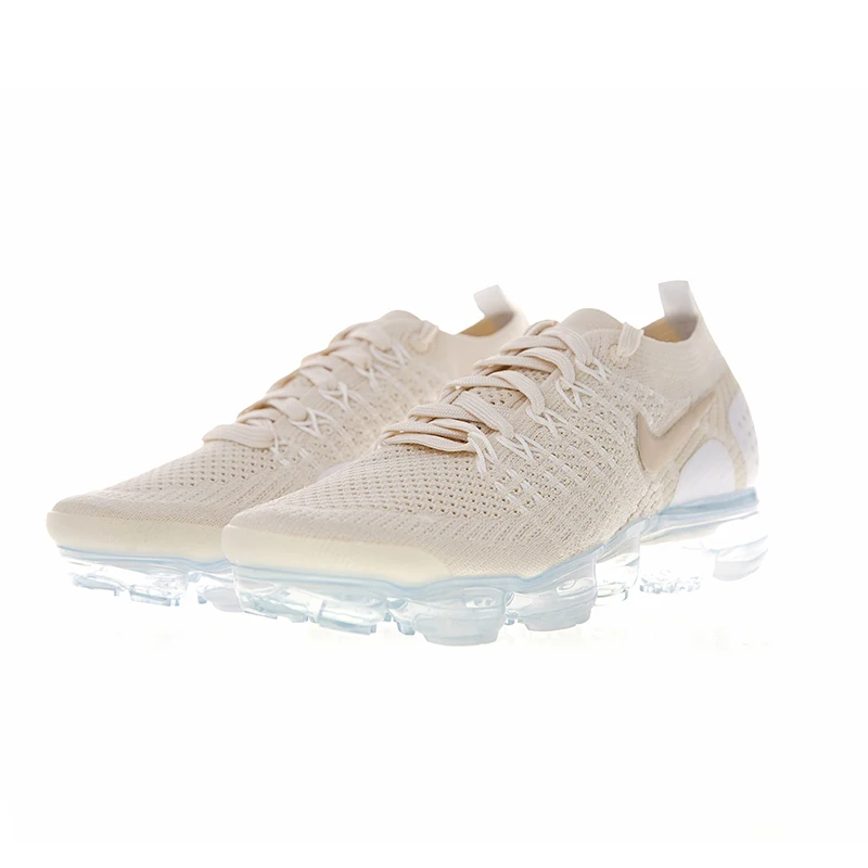 Оригинальные подлинные женские кроссовки для бега NIKE Air Max Vapormax Flyknit, уличная спортивная обувь, низкая, удобная, ударная, 942843