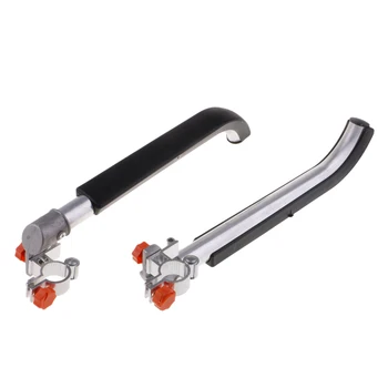 

2pcs Alloy Fishing Chair Armrests Parts Elbow Pillow Fishing Accessories Fishing Tools for 25mm Chair Tube Diameter