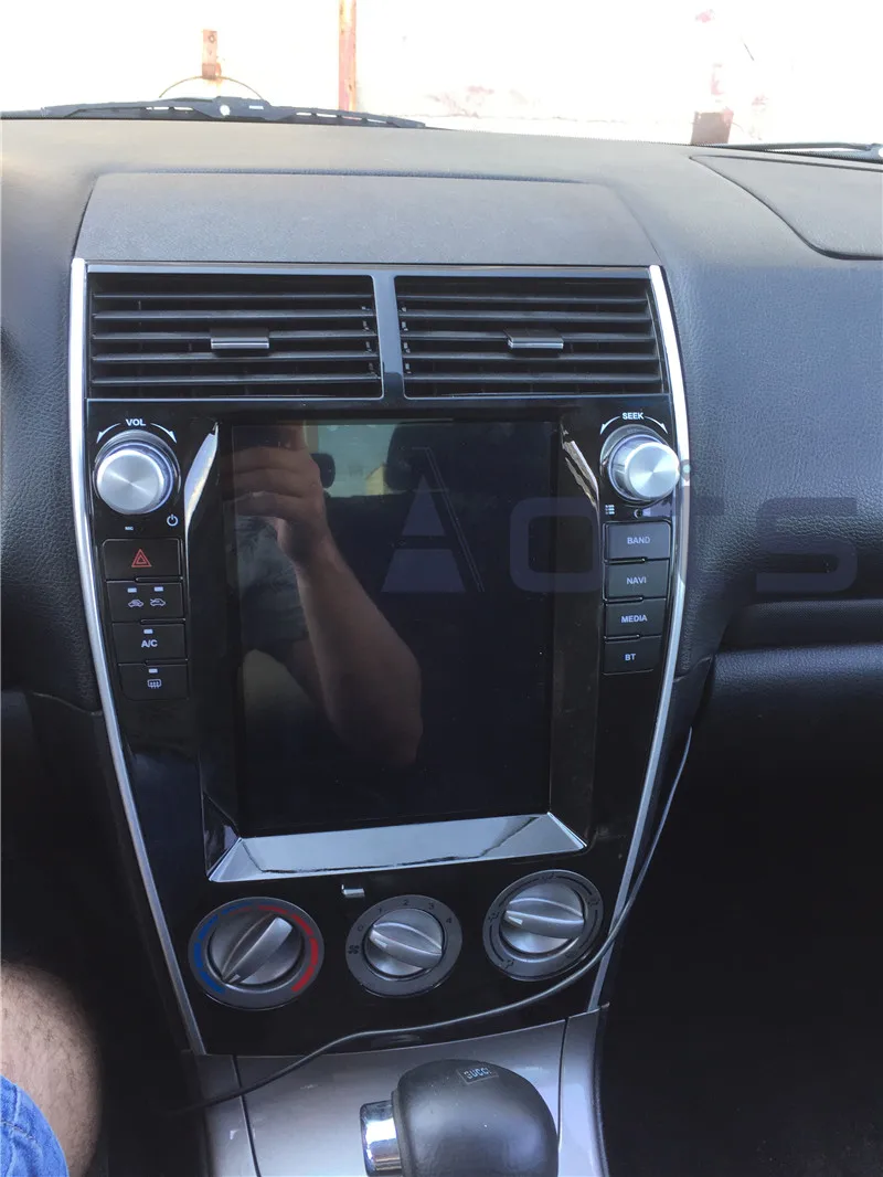 Top Tesla Style Android 7 Vertical Screen GPS Navigation No DVD Player For Mazda 6 2002-2008 Auto Stereo Multimedia Player Head Unit 4