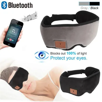

Hot Wireless Stereo Headphones Bluetooth Sleep Mask 5.0 Soft Headphones For Hands-free Sleep