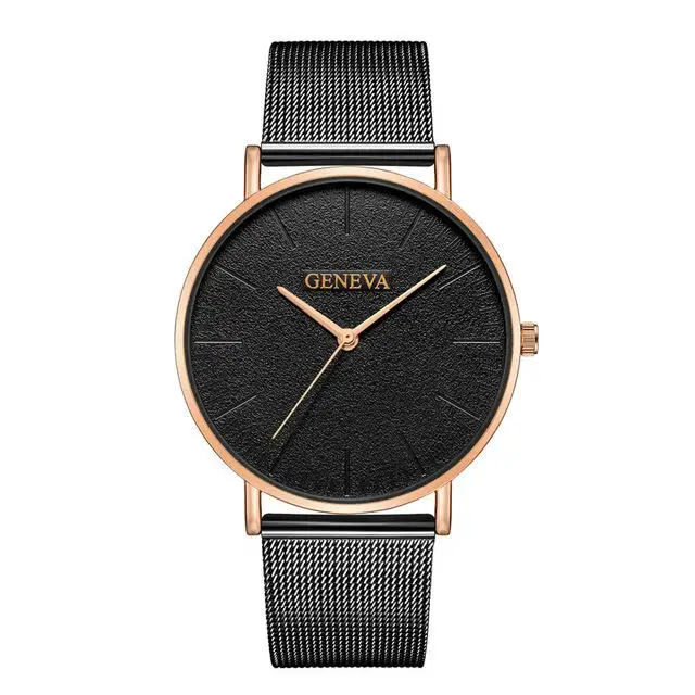 Women's Watch Rose gold Women's Watch 2020 women mesh belt ultra-thin fashion relojes para mujer luxury wristwatches reloj mujer N