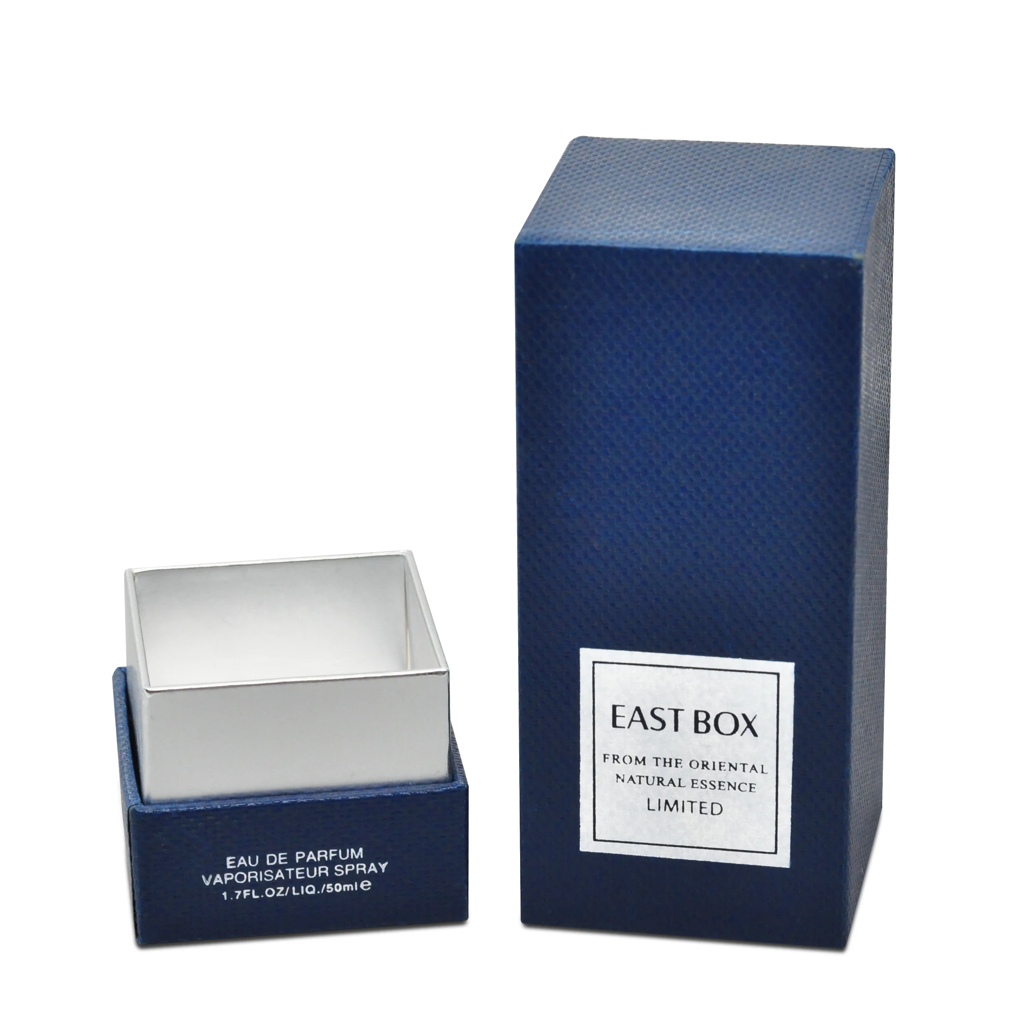 Recycled printed paperboard magnetic cosmetic folding gift packaging paper box Factory free design sample perfume packaging box