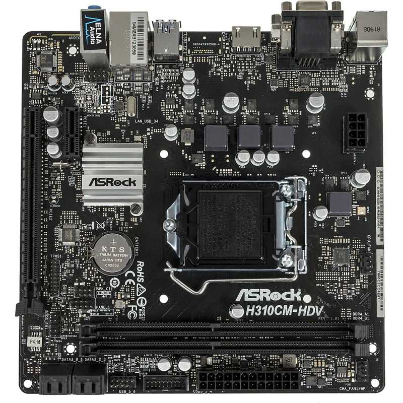 Материнская плата ASROCK H310CM-HDV