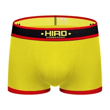 HIRO сексуальное мужское нижнее белье сетчатые трусы боксеры дышащие мягкие хлопковые белье мужчин, высокое качество трусы мужские хлопок стринги мужские мужские стринги мужские стринги трусы мужские мужские трусы