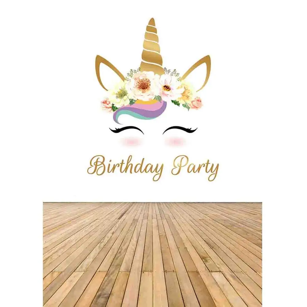 

SHENGYONGBAO Vinyl Custom Photography Backdrops Prop Happy Birthday and Children Theme Photo Studio Background NANY-32