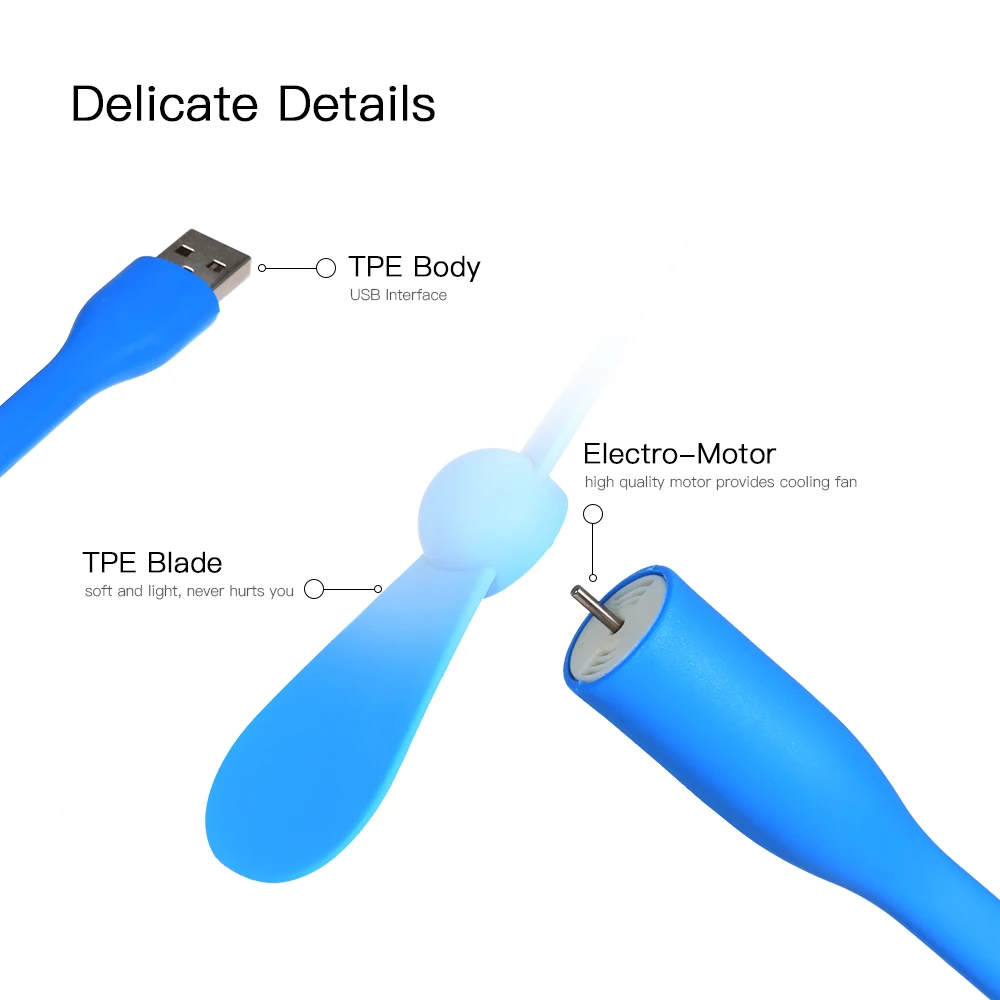 Мини USB вентилятор портативный бесшумный вентилятор охлаждения подключи и играй для настольного ноутбука зарядное устройство