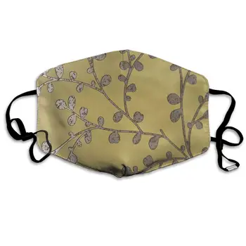 

Mouth Mask Flower Branches Print Masks - Breathable Adjustable Windproof Mouth-Muffle, Camping Running for Women and Men