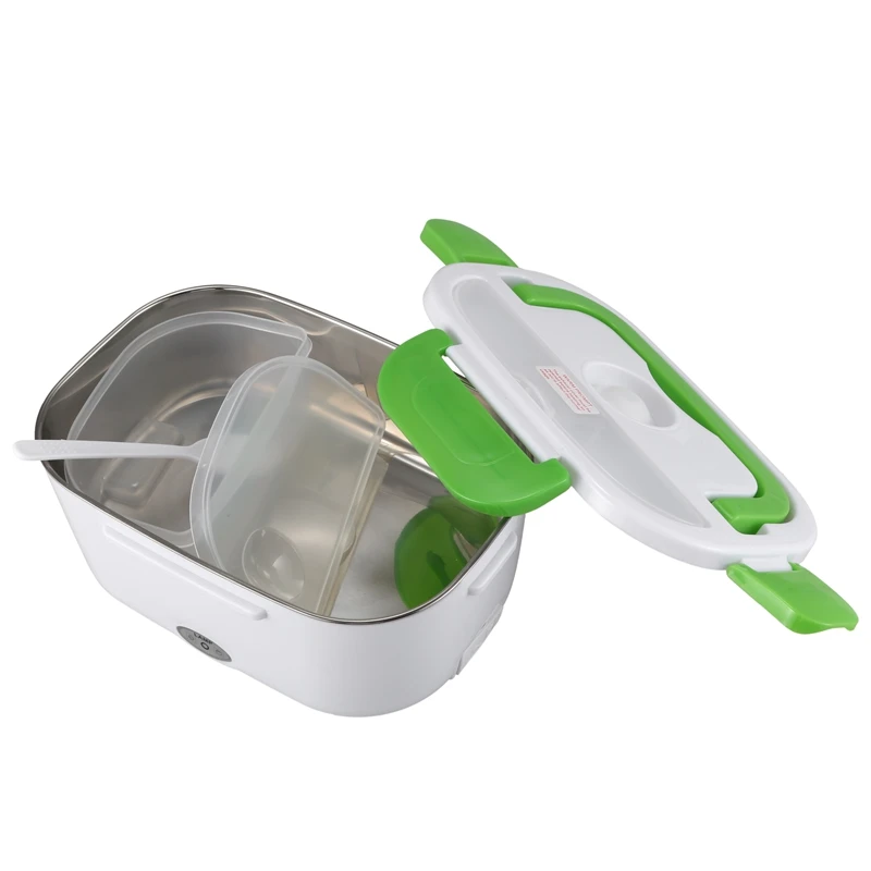 Promotion! US Plug Electric Lunch Box Insulation Self-Heating Function Food Heater Home Office Carrying