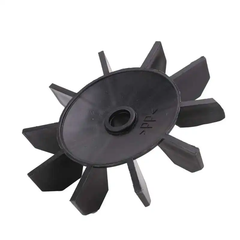 Aspa pequeña del ventilador del compresor de aire motor directo Aspa del ventilador de 135 mm de diámetro exterior Eje de 14 mm para el motor del ventilador del compresor de aire