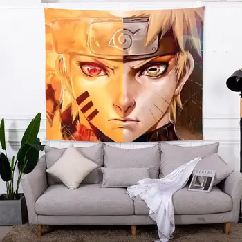 

Uzumaki Naruto Tapestries Series Printed Hokag Tapestry Wall Hanging Thin Polyester Bedroom Decor Picnic Mat Shawl Blanket GT-08