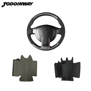 

braid steering wheel cover handle cover direction cover steering wheel Case for Nissan Qashqai J10 J11 X-trail T31 NV200 Rogue