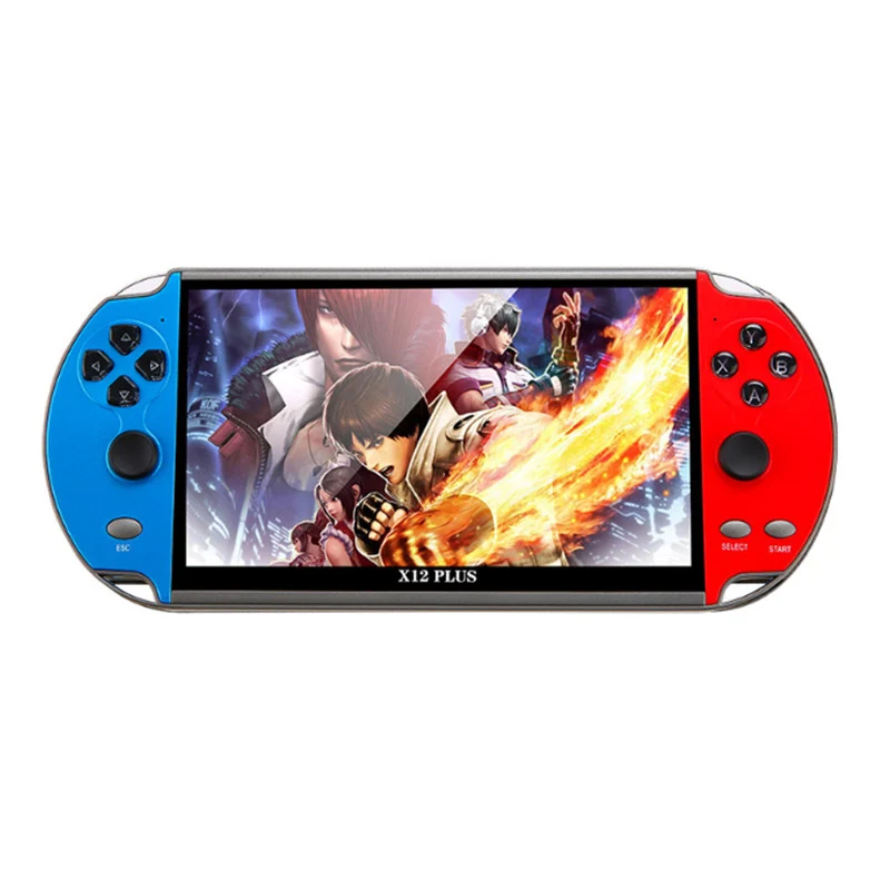 Game Consoles X12 Plus Best Gift For Kids 7.0 Inch 16GB Memory Retro For Men Handheld Game Player