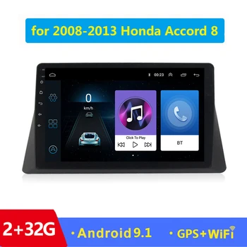 

10.1 inch 2 din Android 9.1 Car radio GPS bluetooth for 2008-2013 Honda Accord 8 Auto video HD MP5 Player aux FM WIFI